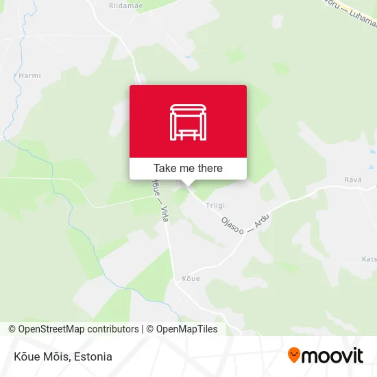 Карта Kõue Mõis