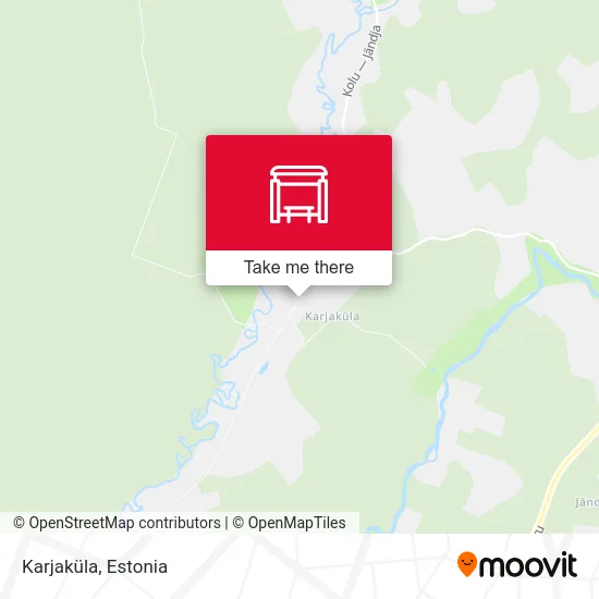 Карта Karjaküla