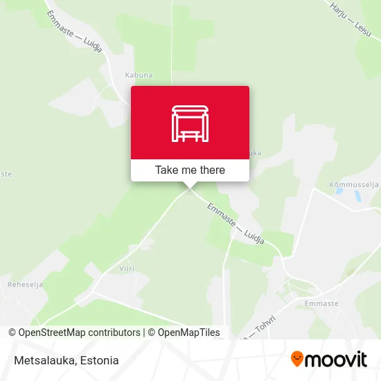 Карта Metsalauka
