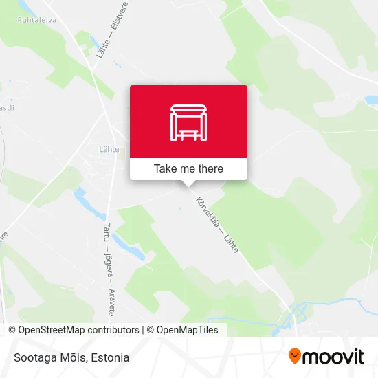 Карта Sootaga Mõis