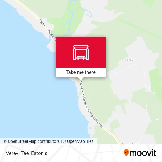 Карта Verevi Tee