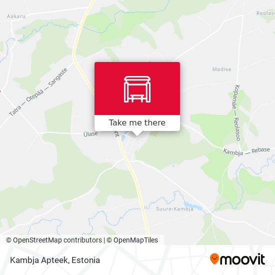 How to get to Kambja Apteek by Bus?