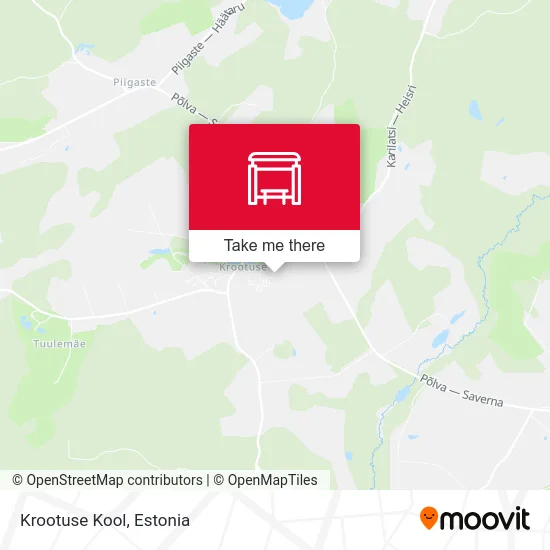 Карта Krootuse Kool