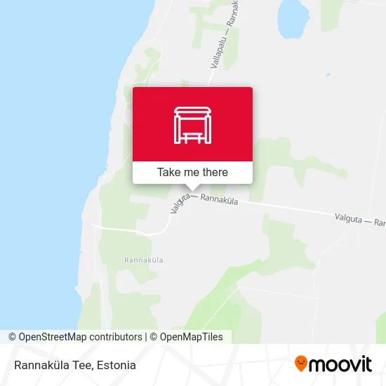 Карта Rannaküla Tee