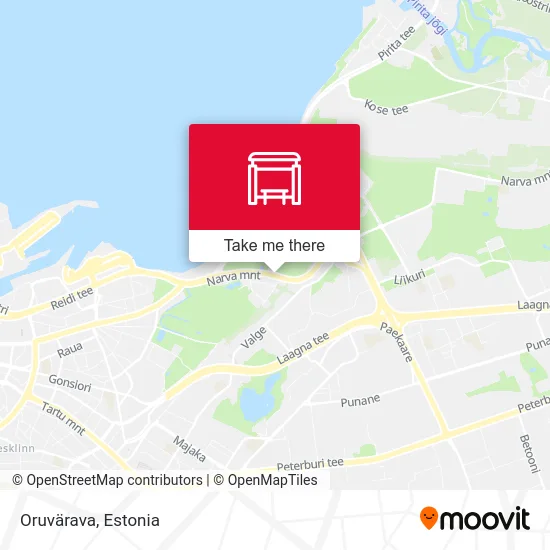 Карта Oruvärava
