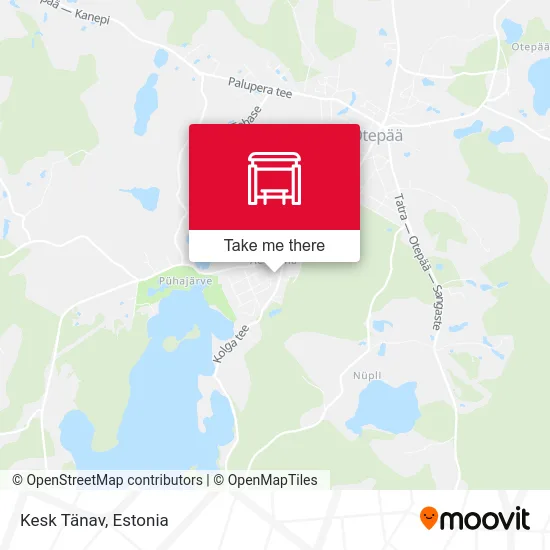 Карта Kesk Tänav