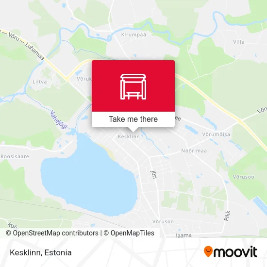 Карта Kesklinn