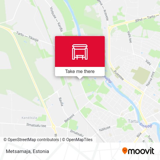 Карта Metsamaja