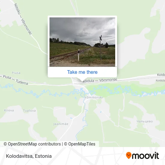 Карта Kolodavitsa