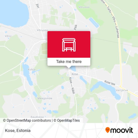 Карта Kose