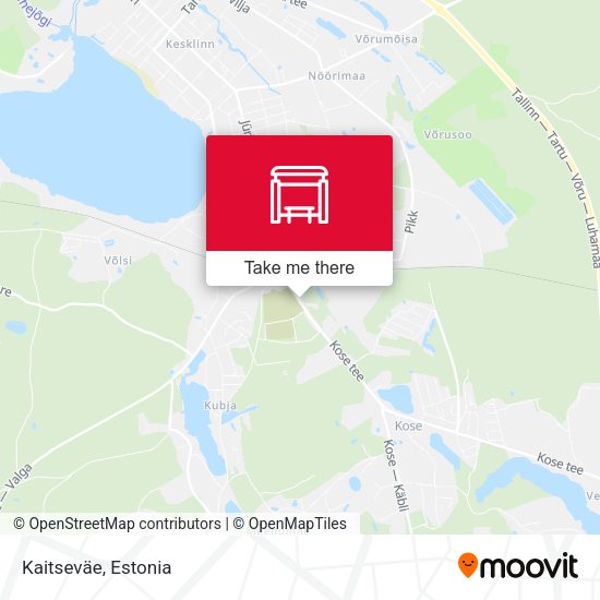 Карта Kaitseväe