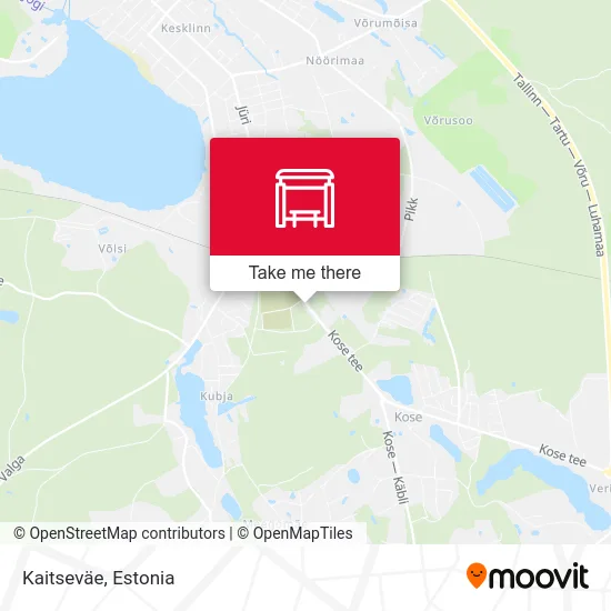 Карта Kaitseväe