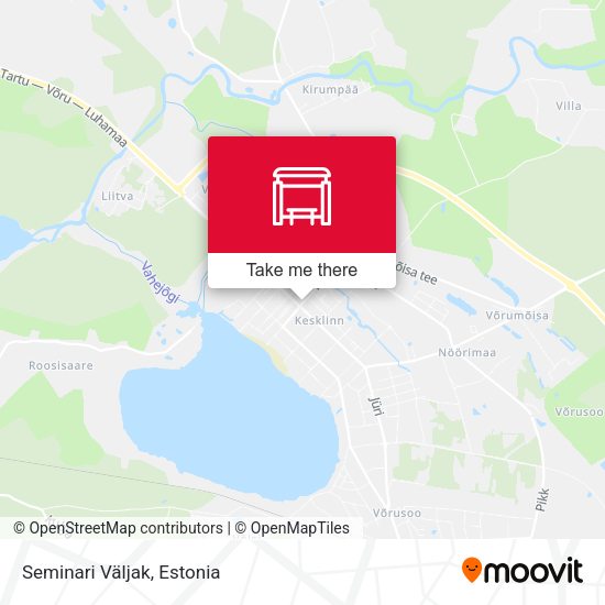Карта Seminari Väljak