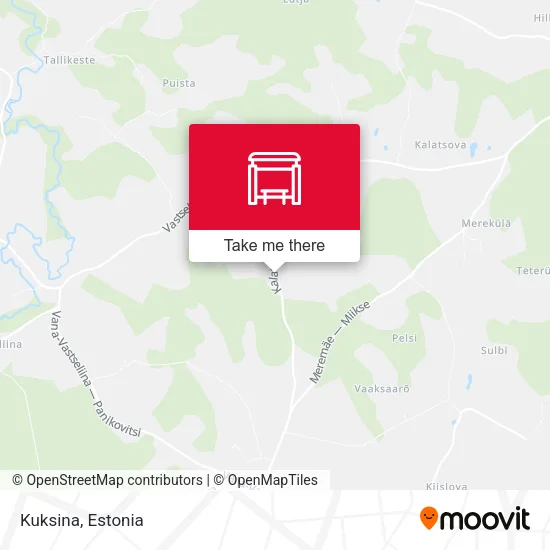 Карта Kuksina