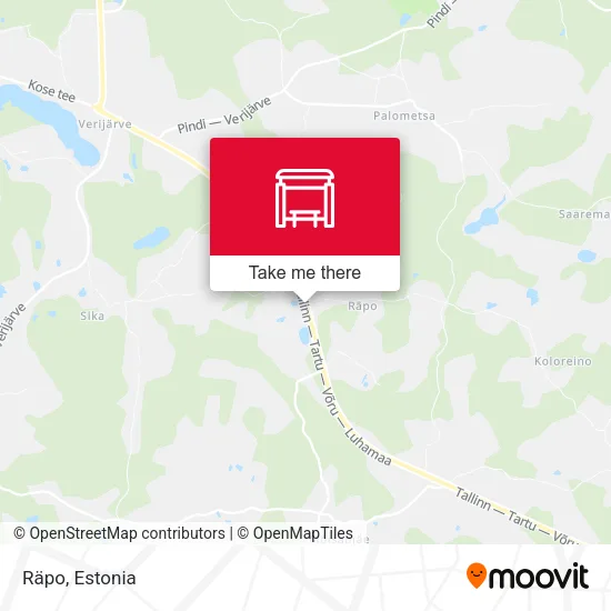 Карта Räpo