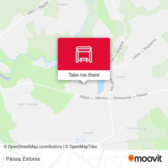 Карта Pässa