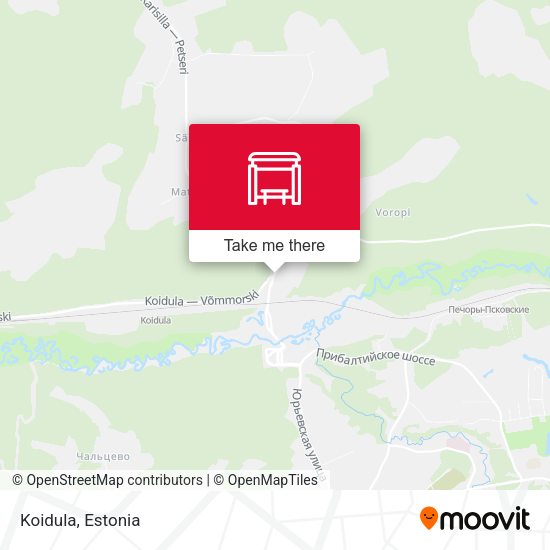 Карта Koidula