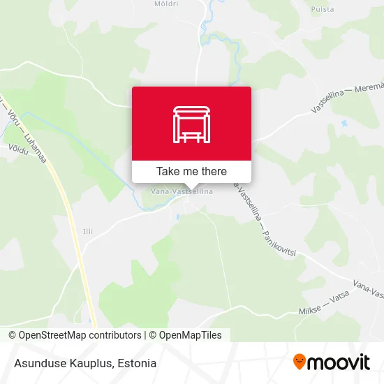 Карта Asunduse Kauplus