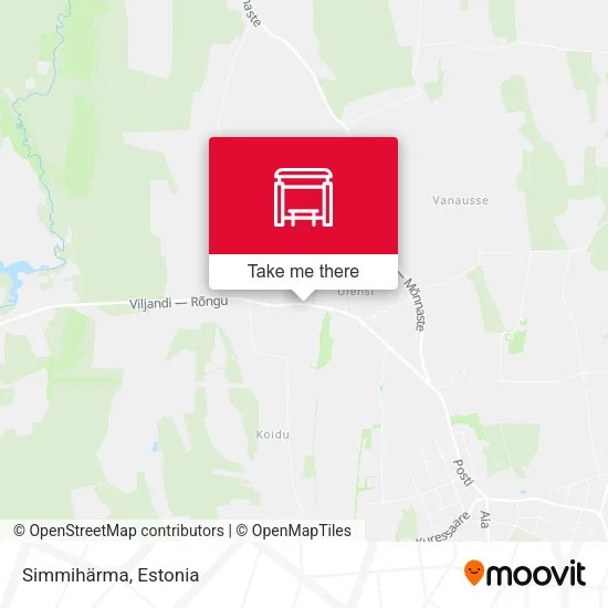 Карта Simmihärma
