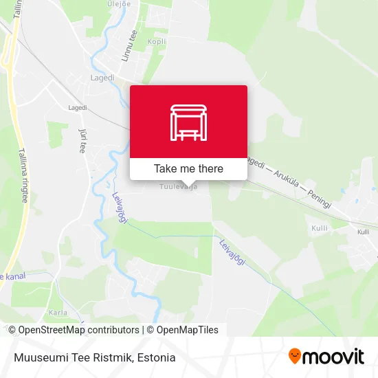 Карта Muuseumi Tee Ristmik