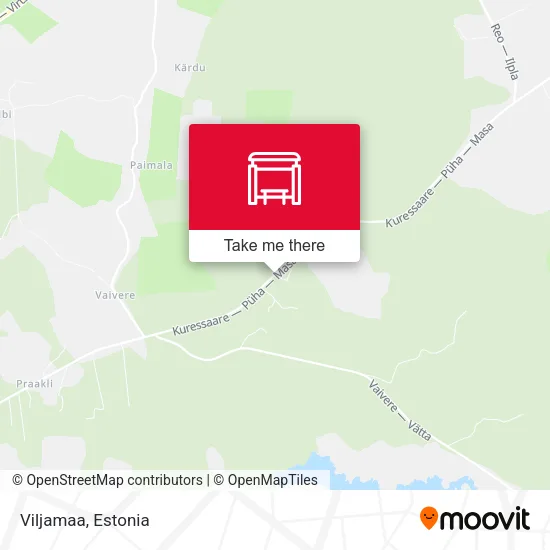 Карта Viljamaa