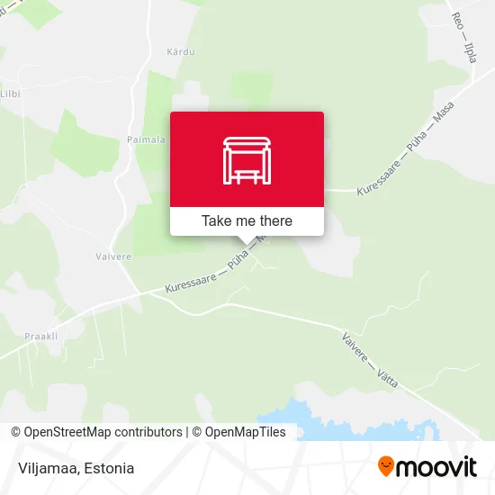 Карта Viljamaa