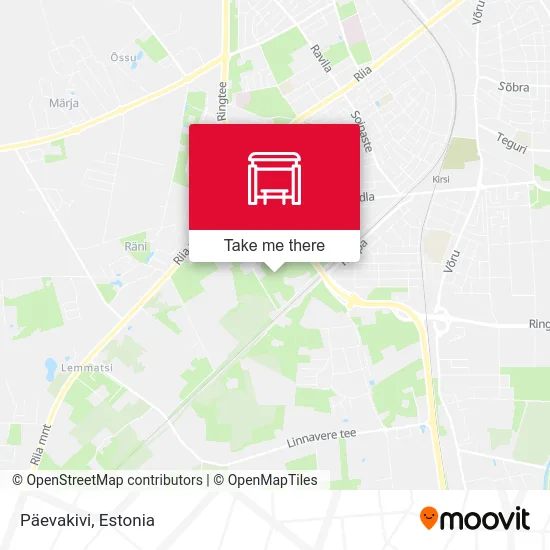 Карта Päevakivi