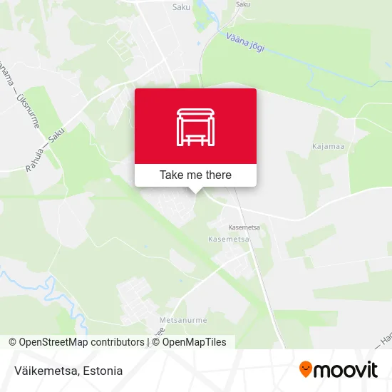 Карта Väikemetsa