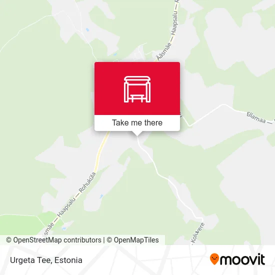 Карта Urgeta Tee