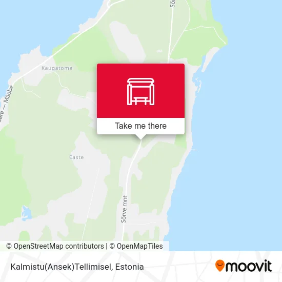 Карта Kalmistu(Ansek)Tellimisel