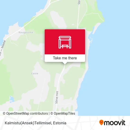 Карта Kalmistu(Ansek)Tellimisel