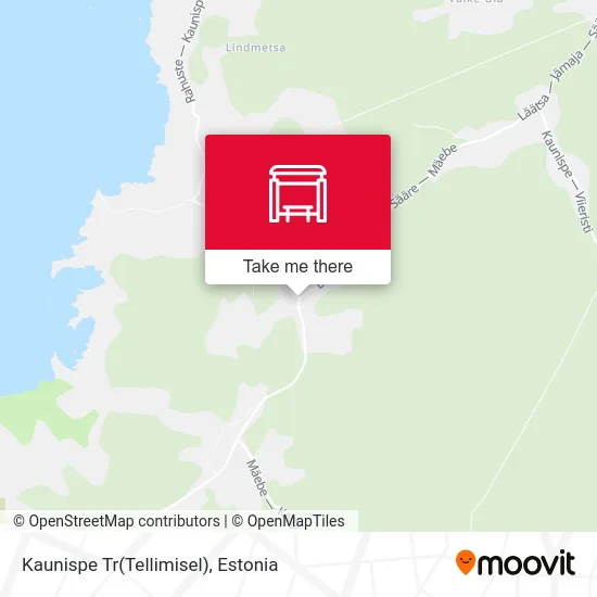 Карта Kaunispe Tr(Tellimisel)
