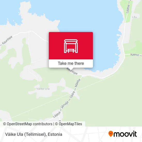 Карта Väike Ula (Tellimisel)