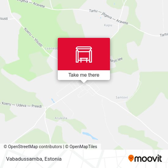 Карта Vabadussamba