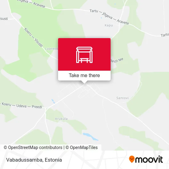 Карта Vabadussamba