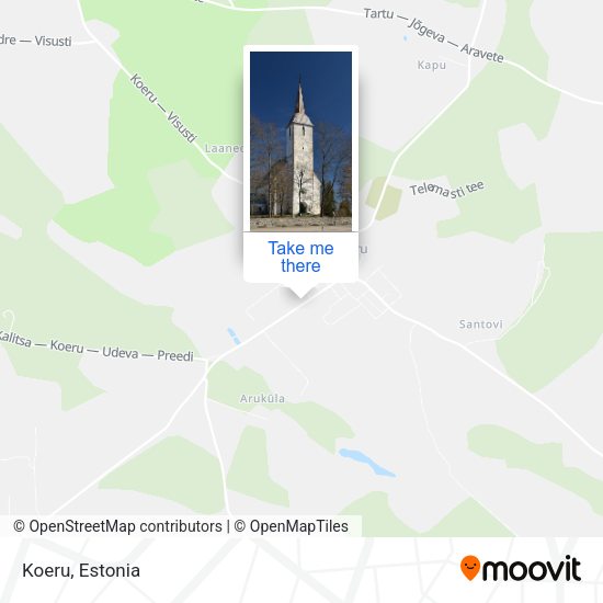 Карта Koeru