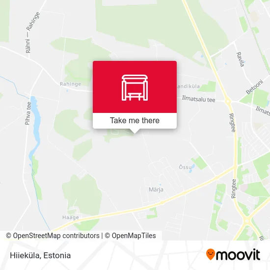 Карта Hiieküla