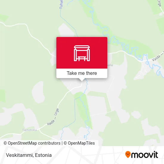 Карта Veskitammi