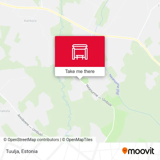 Карта Tuulja