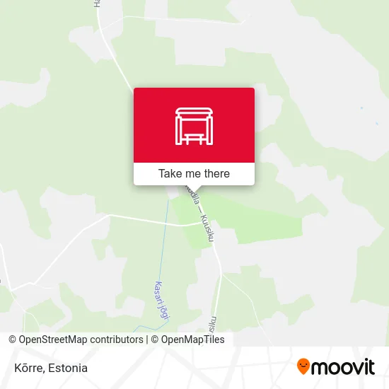 Карта Kõrre