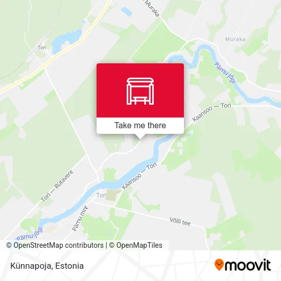 Карта Künnapoja