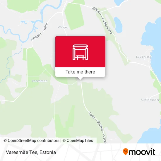 Карта Varesmäe Tee
