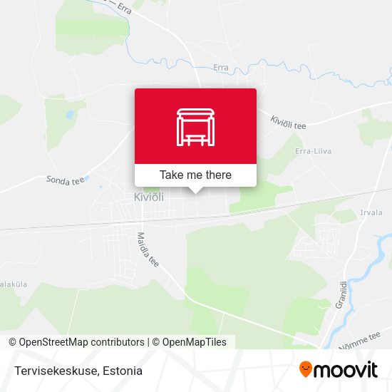 Карта Tervisekeskuse