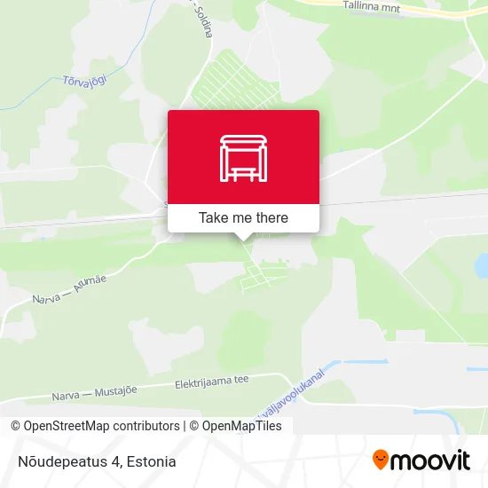 Карта Nõudepeatus 4