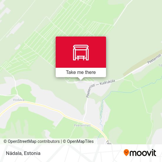 Карта Nädala