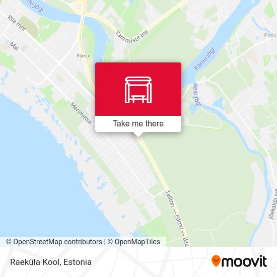 Карта Raeküla Kool