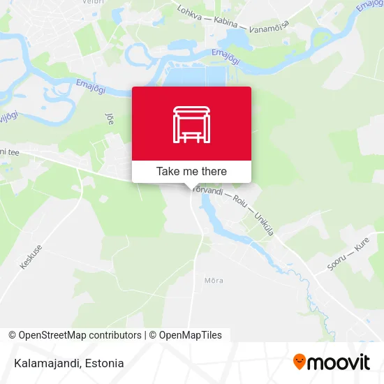 Карта Kalamajandi