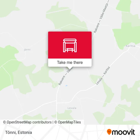 Карта Tõnni