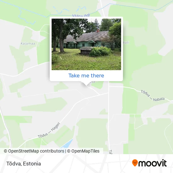 Карта Tõdva