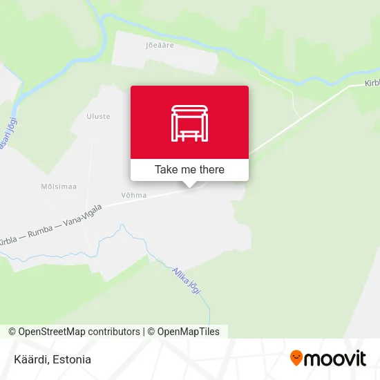 Карта Käärdi